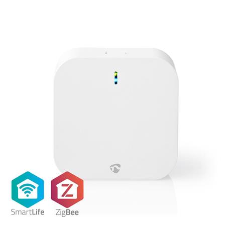 Nedis WIFIZBT10CWT SmartLife Brána Zigbee 3.0 | 50 Zařízení | Síťové napájení | Android™ / IOS | Bílá