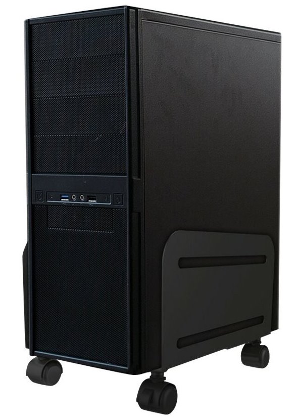 Neomounts CPU-M100BLACK / CPU Holder (mobile / width: 12-21 cm) / Black