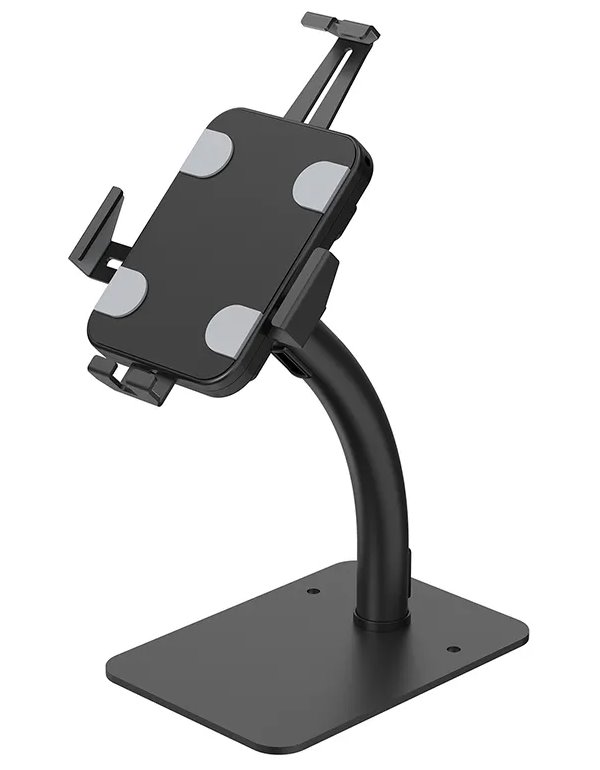 Neomounts DS15-625BL1/Držák tabletu/na stůl/7,9-11" /náklon/rotace 360°/tloušťka tabletu 0-8,5mm/černý