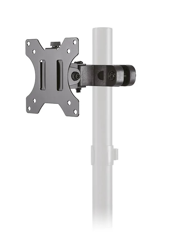Neomounts FL40-430BL11 / Screen Pole Clamp/Truss Mount 1 pivot VESA 100x100 (pole diameter 28-60 mm) / Black