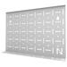 Neomounts FL50-525WH1 /Držák displeje/vozík/55-86"/4 kolečka/VESA 900X600/nosn. 76kg/nast.výšky/bílý
