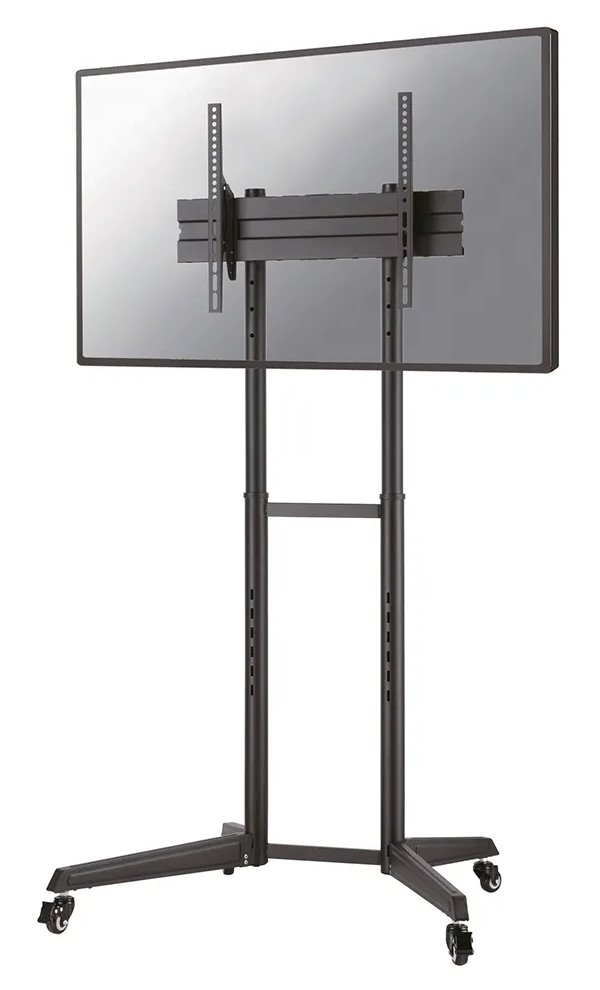 Neomounts FL50-540BL1 / Mobile Floor Stand (height adjustable: 128,5-145 cm) / Black