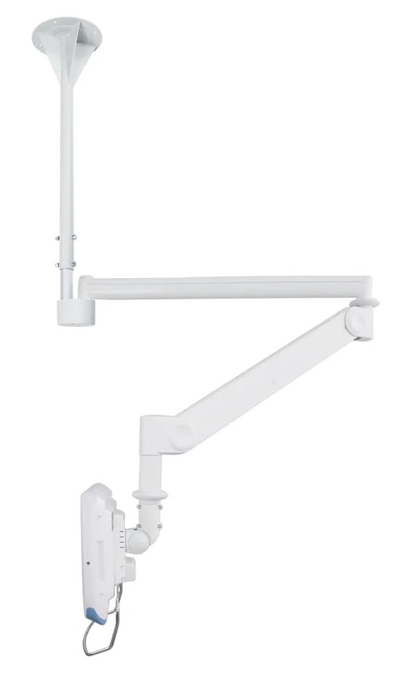 Neomounts FPMA-HAC100HC / Medical Flat Screen Ceiling Mount (162 cm long/170 cm high) box 1/2 / White
