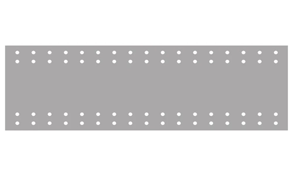 Neomounts KEYB-V100RACK / Keyboard- & Mouse Holder Connector Plate (VESA 75&100) / Silver