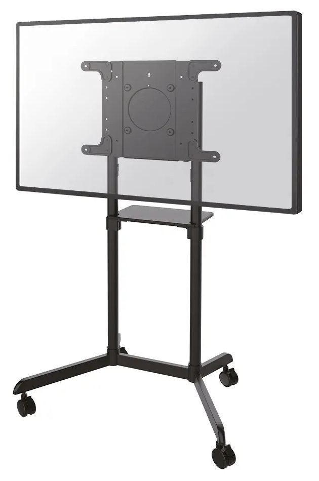 Neomounts NS-M1250BLACK / Mobile Flat Screen Floor Stand (height: 160 cm) / Black