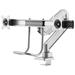 Neomounts Select NM-D775DXSILVER / Flat Screen Desk mount (10-32") desk clamp/grommet / Silver