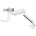 Neomounts Select NM-D775DXWHITE / Flat Screen Desk mount (10-32") desk clamp/grommet / White