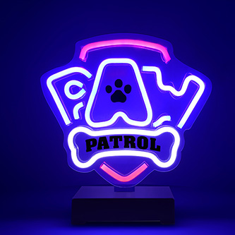 Neon LED on a stand Paw Patrol - Logo OW-120146 GSM189324