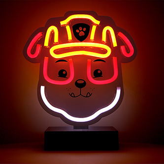 Neon LED on a stand Paw Patrol - Rubble OW-120446 GSM189327