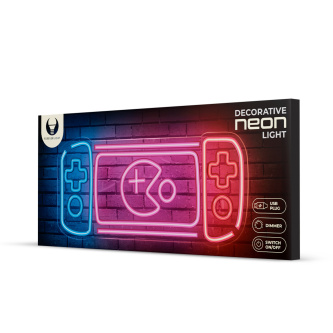 Neon PLEXI LED GAME CONSOLE multicolor FPNE27 Forever Light RTV100545