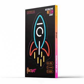Neon PLEXI LED ROCKET multicolor NNE18 Neolia RTV100474