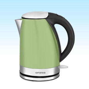 Nerezová rýchlo varná kanvica - zelená 1,7l 8586016726599