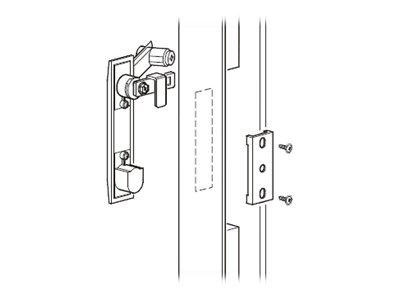 NetBotz Rack Access Electronic Handle - Rack door handle - pro P/N: AR3104, AR3104SP1, AR3105, AR31 NBHN0171