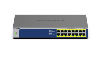 NETGEAR 16PT GIGE UNMNGED SWTCH W/ POE+ GS516PP-100EUS