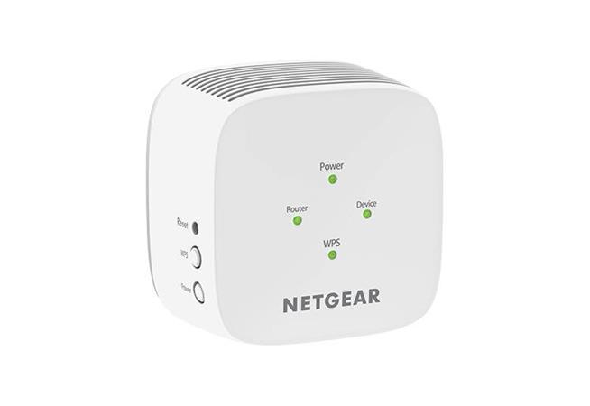 Netgear Dual-band WiFi Range Extender, 1.2Gbps, Wall-plug, Internal Antenna - EX6110-100PES