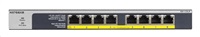 NETGEAR GS108LP - Přepínač - 8 x 10/100/1000 (PoE+) - desktop, Lze montovat do rozvaděče, pro připe GS108LP-100EUS
