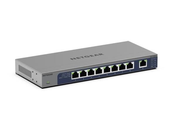 Netgear GS108MX, Netgear 8port Gigabit + 1port 10G MULTI-Gigabit Switch GS108MX-100EUS