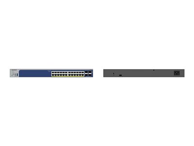 Netgear GS728TXUP, Netgear 24P POE SMART Switch 10G SFP GS728TXUP-300EUS