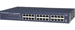 NETGEAR JGS524v2 - Přepínač - neřízený - 24 x 10/100/1000 - desktop, Lze montovat do rozvaděče - AC JGS524-200EUS