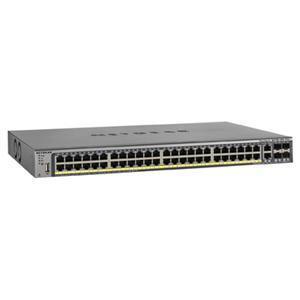 NETGEAR M4100-50G-PoE - Přepínač - L2+ - řízený - 50 x 10/100/1000 + 4 x sdílený SFP - desktop, Lze GSM7248P-100NES