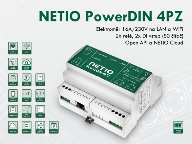 NETIO PowerDIN 4PZ POWERDIN4PZ