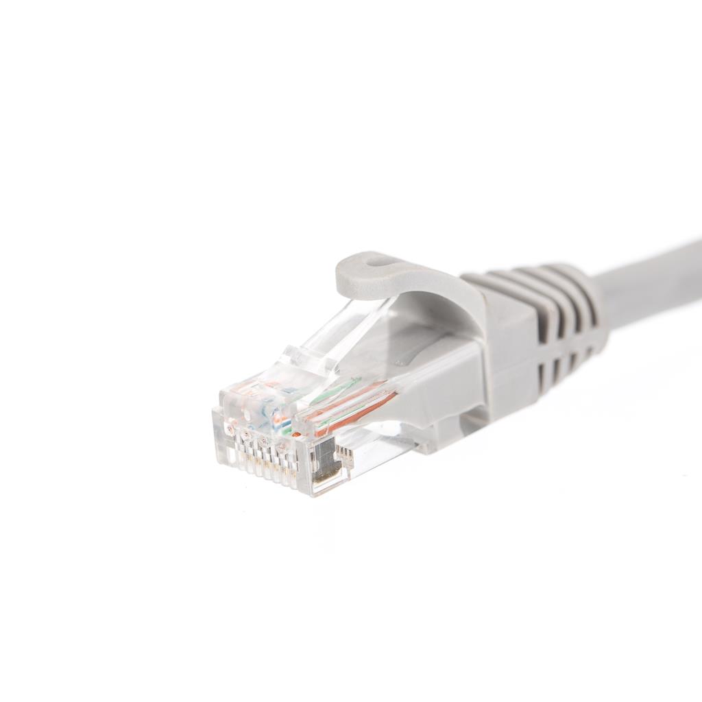 Netrack patch kabel cat.5e RJ45 1,5m sivý