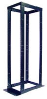 NetShelter 4 Post Open Frame Rack Square Holes Bl. AR203