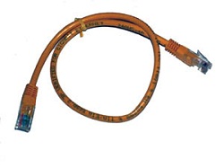 NetX Kabel Patch UTP c5e 1m žlutá