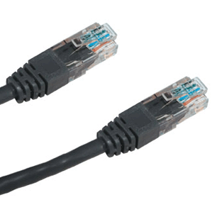 NetX Kabel Patch UTP c6 1m černý