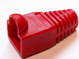 NetX Ochrana kon. RJ45 pryžová červená