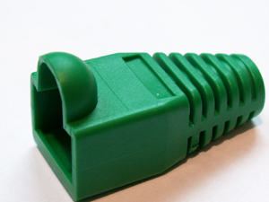 NetX Ochrana kon. RJ45 pryžová zelená