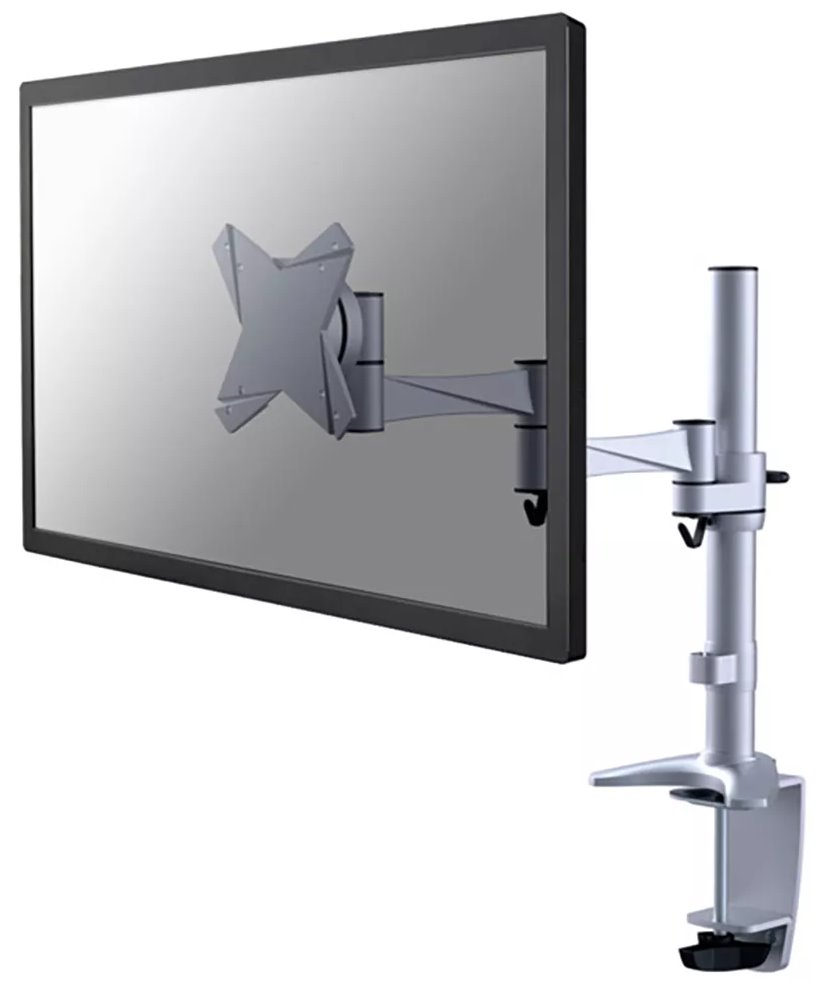 NewStar Flat stolní držák na PC monitor 10-30", 9 kg, VESA 75x75 nebo 100x100 mm, stříbrný FPMA-D1330SI FPMA-D1330SILVER