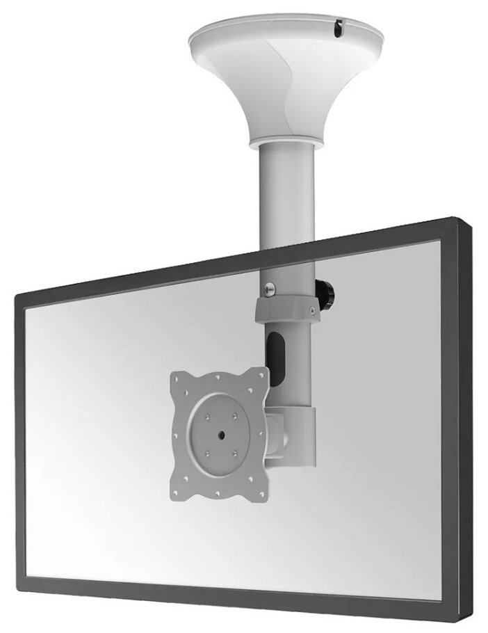 NewStar Flatscreen Ceiling Mount (Height: 37-47 cm) FPMA-C025SILVER