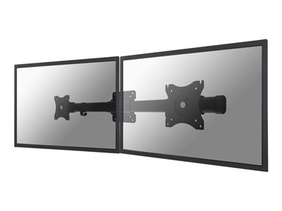 NewStar FPMA-CB100BLACK - Upevňovací komponent (příčka) pro 2 LCD displeje - černá - velikost obraz
