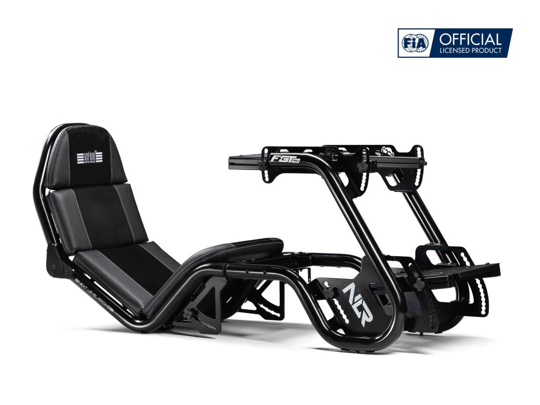 Next Level Racing F-GT Pro, Formula and GT Racing Simulator Cockpit, Black Edition (NLR-R003) 9359668000763