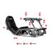 Next Level Racing F-GT Pro, Formula and GT Racing Simulator Cockpit, Carbon Grey Edition (NLR-R002) 9359668000756