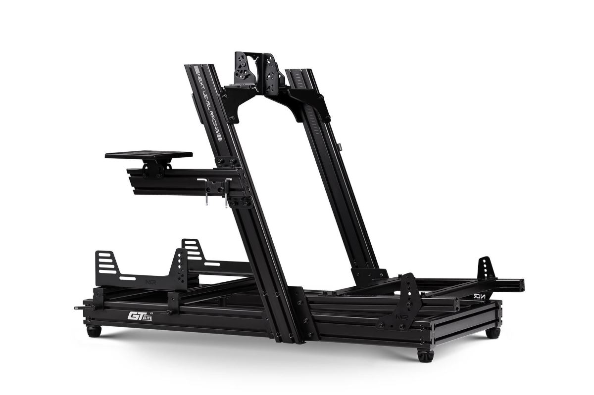 Next Level Racing® GTElite Aluminium Simulator Cockpit - Front and Side Mount Edition 0716715143436