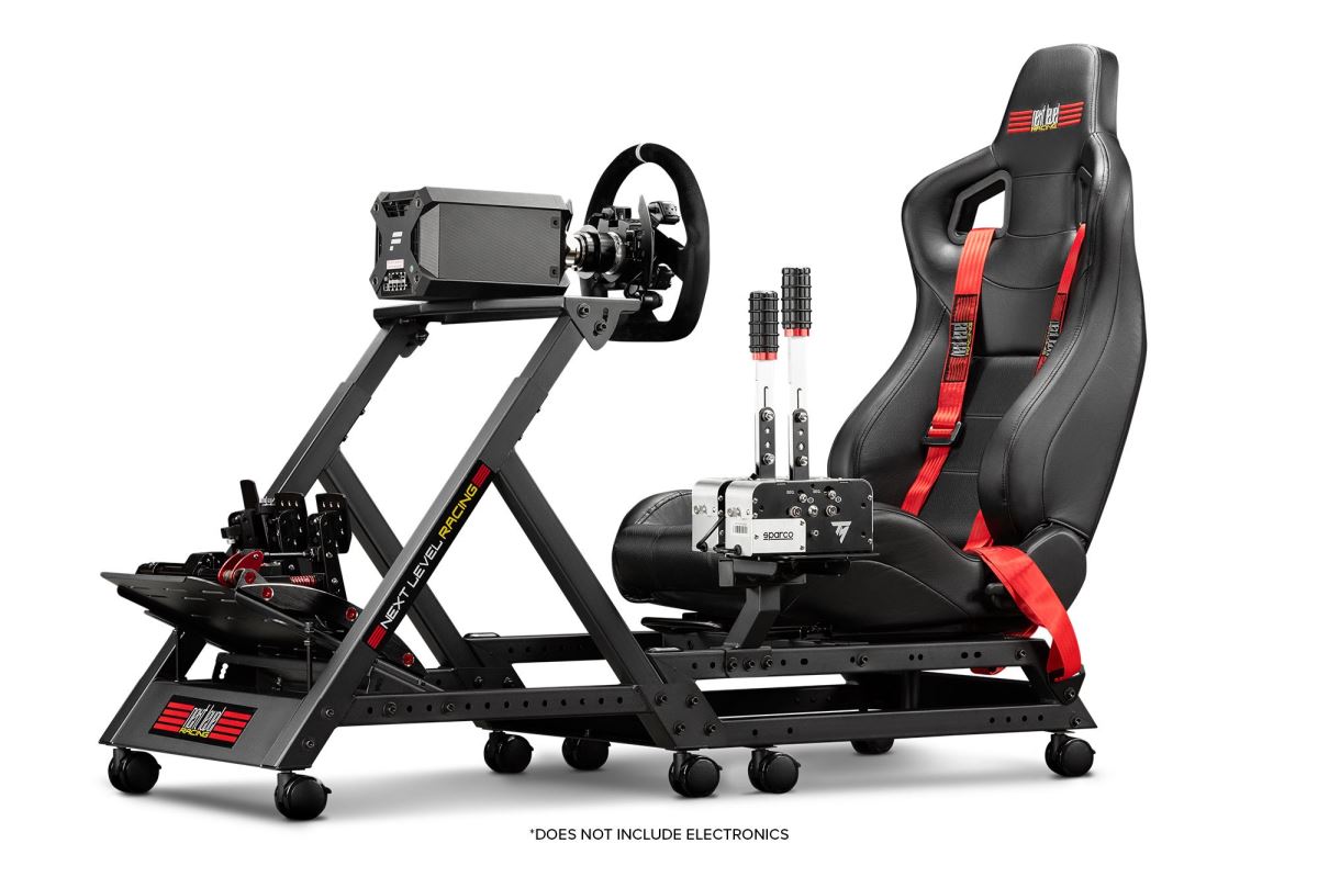 Next Level Racing GTtrack Racing Simulator Cockpit, závodní kokpit 0667380785998