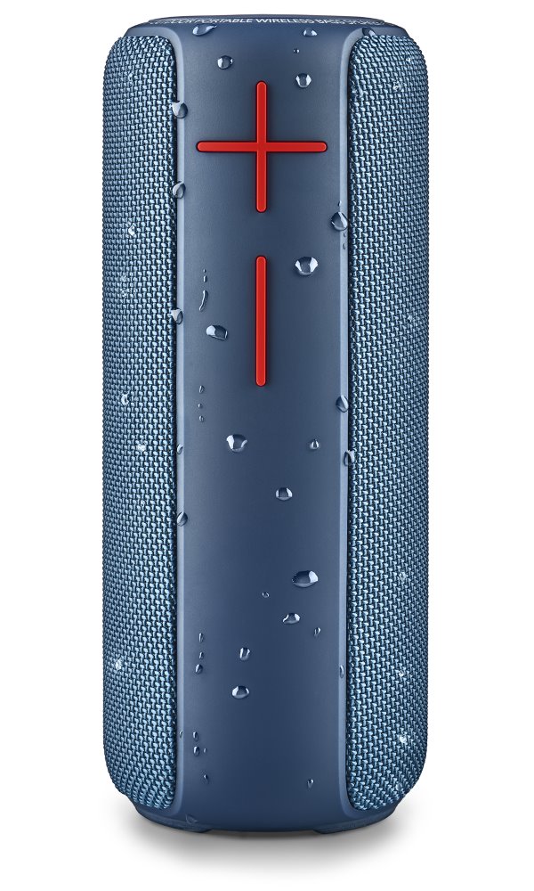 NGS ROLLERNITRO2BLUE/ Přenosné BT repro/ 20W/ TWS/ IPX5/ modré