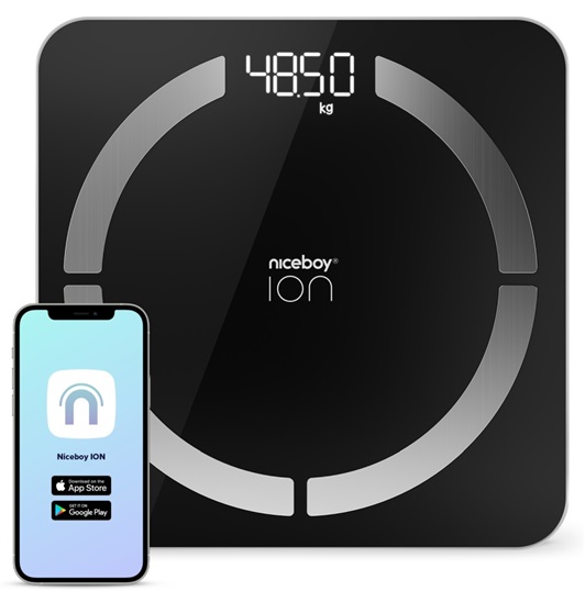 Niceboy ION Smart Scale Black 8594182425352