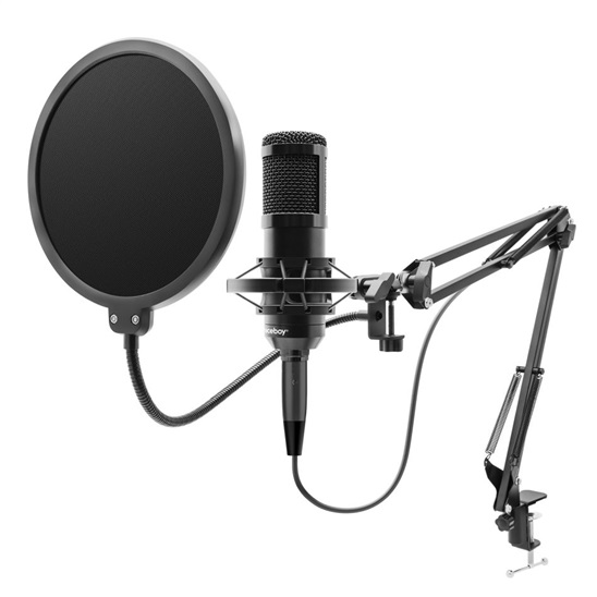 Niceboy VOICE Stolovy kondenzatorovy mikrofon 8594182424737