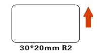 Niimbot štítky R 30x20mm 320ks White pro B21, B21S, B3S, B1 A2A88658501