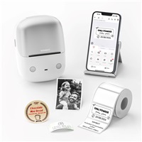 Niimbot Tiskárna štítků B2 PRO, stříbrná + role štítků 230 ks 1AC92242808