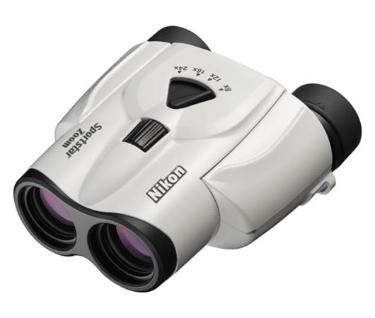 NIKON BINOCULAR Sportstar Zoom 8-24×25 - White BAA870WB