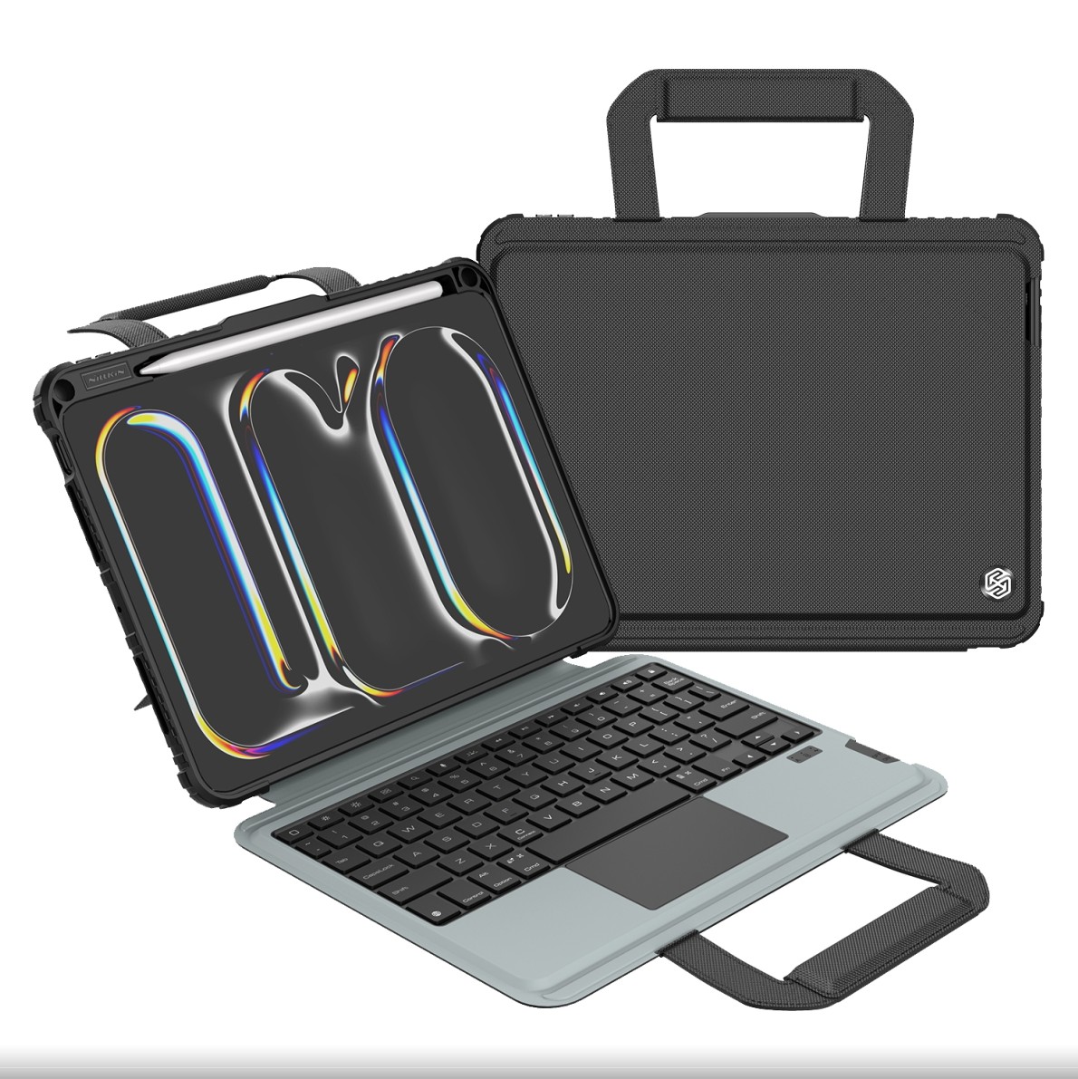 Nillkin Bumper GO Keyboard Case (Backlit Version) pro iPad Pro 11 2024 Black 6902048281677