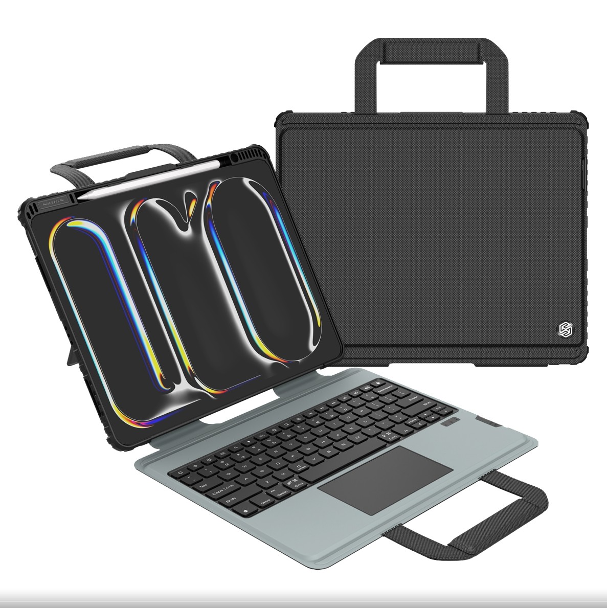 Nillkin Bumper GO Keyboard Case (Backlit Version) pro iPad Pro 13 2024 Black 6902048281684