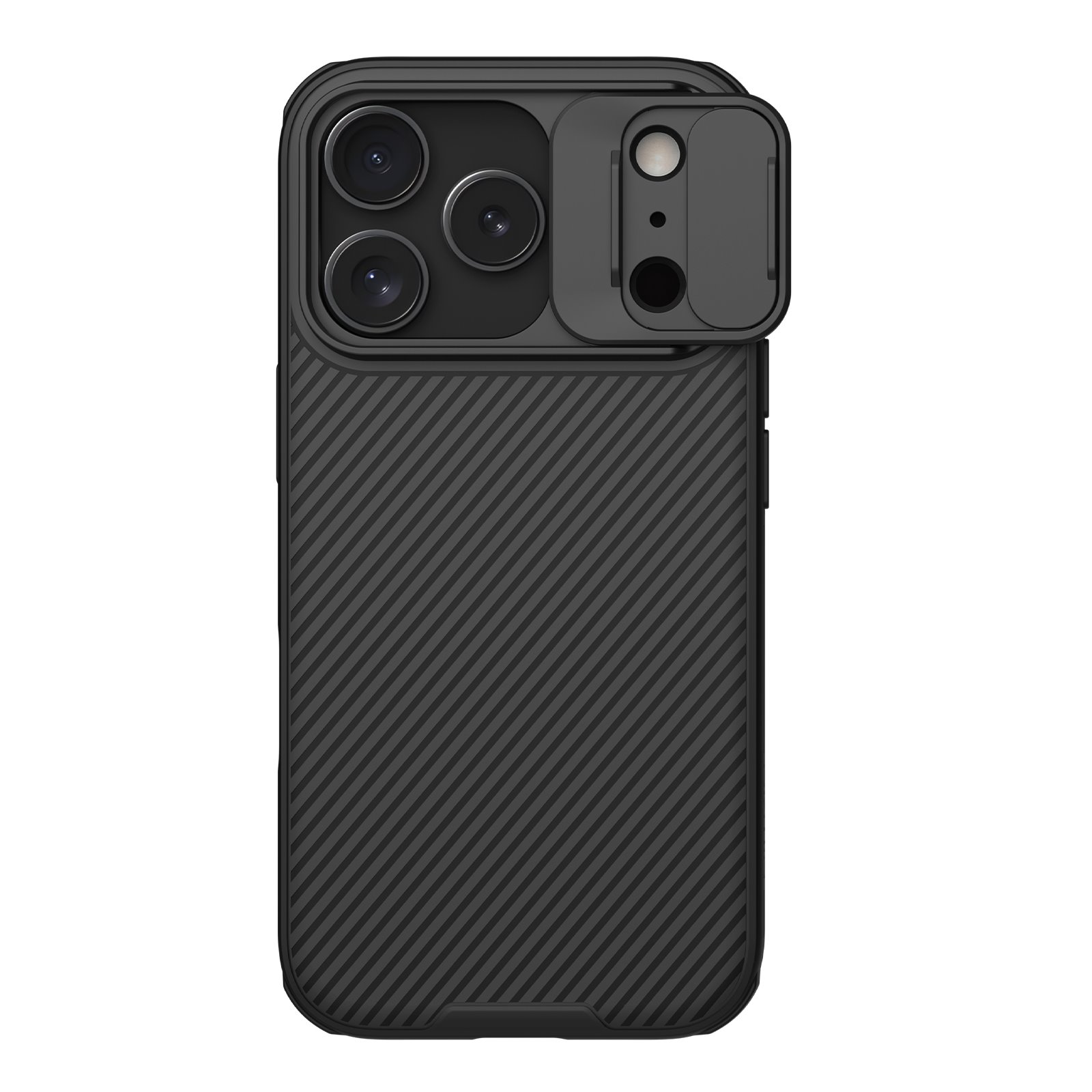 Nillkin CamShield PRO Zadní Kryt pro Apple iPhone 17 Pro/18 Pro Black 6902048303829