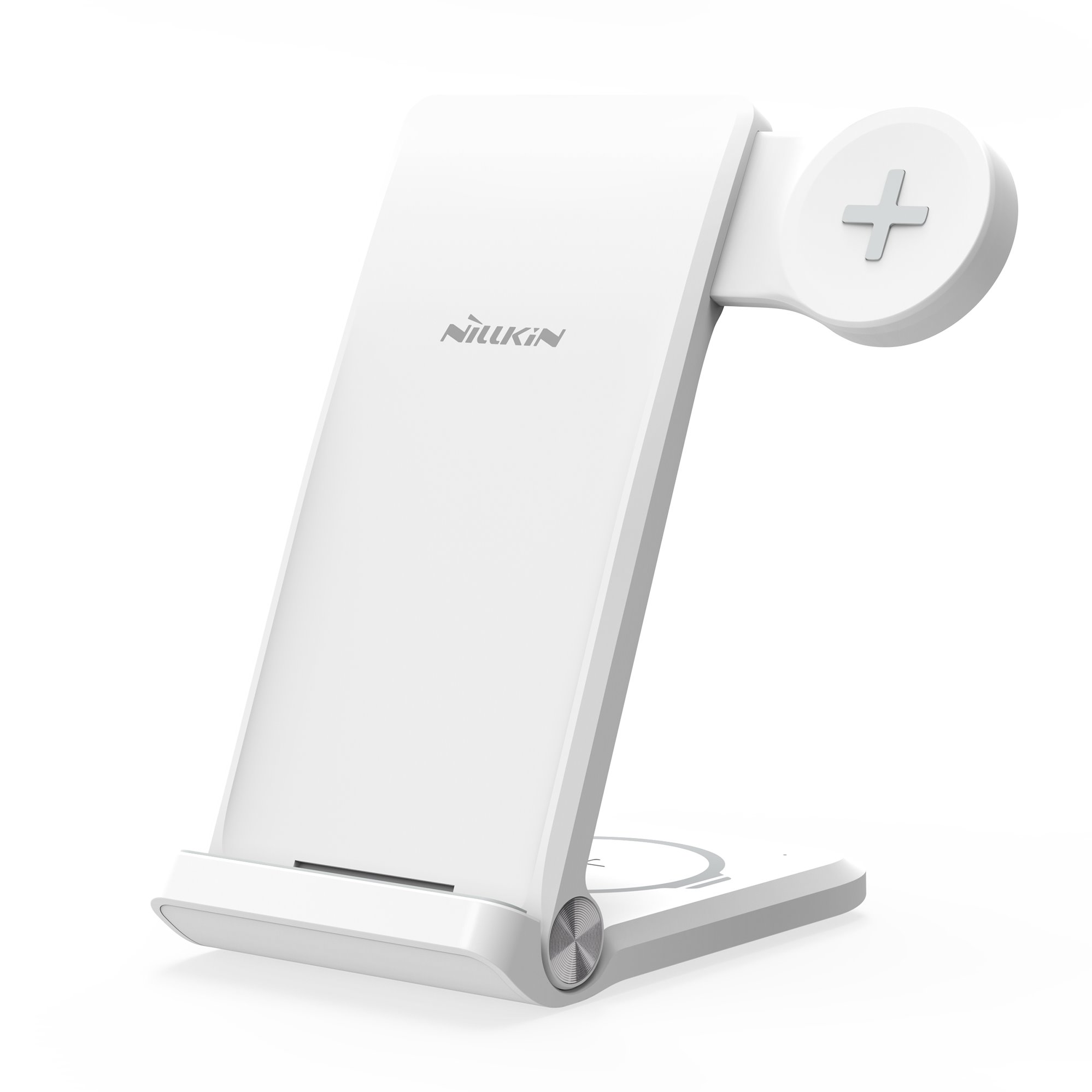 Nillkin PowerTrio 3v1 Bezdrátová Nabíječka pro Samsung Watch White 6902048249905