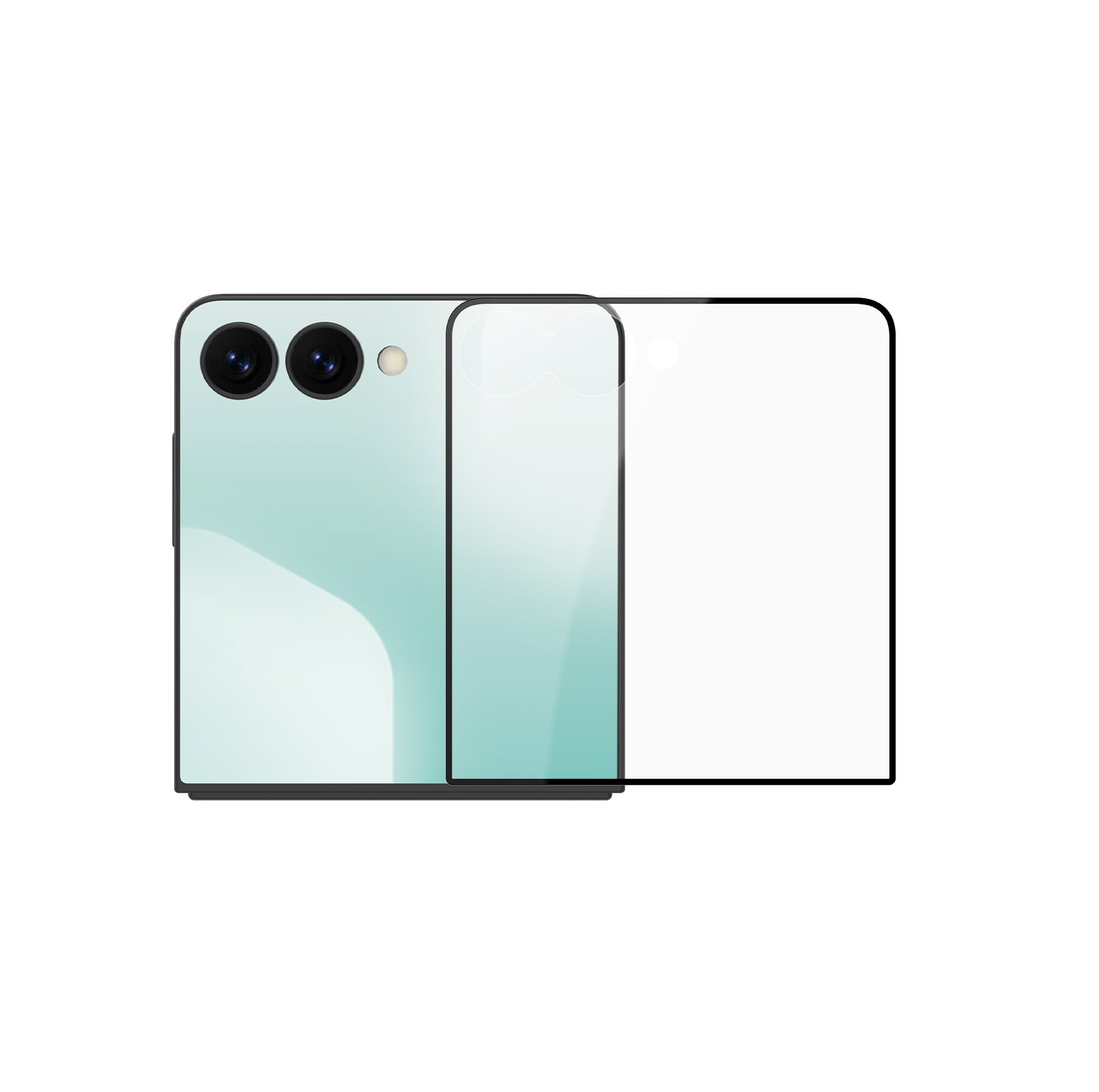 Nillkin Tvrzené Sklo 2.5D CP+ PRO Black pro Samsung Galaxy Z Flip 7 6902048299139