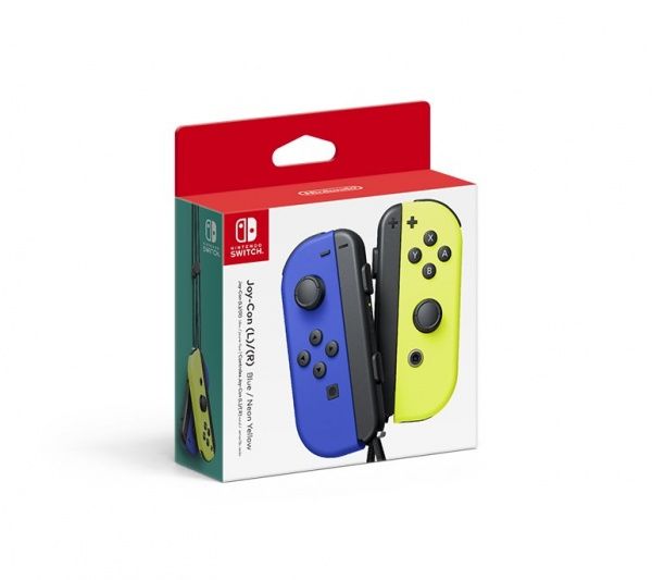Nintendo Joy-Con Pair Blue/Neon Yellow 0045496431303